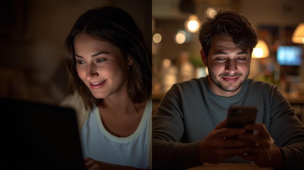 Notebook and coffee on a warm desk